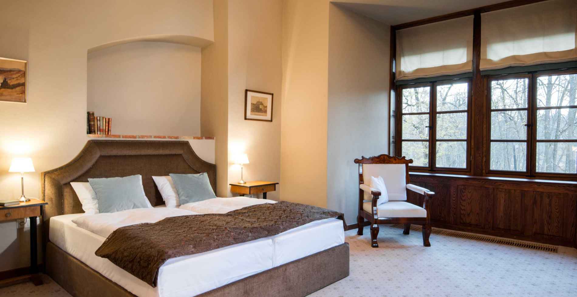 Apartament Wilhelma - sypialnia