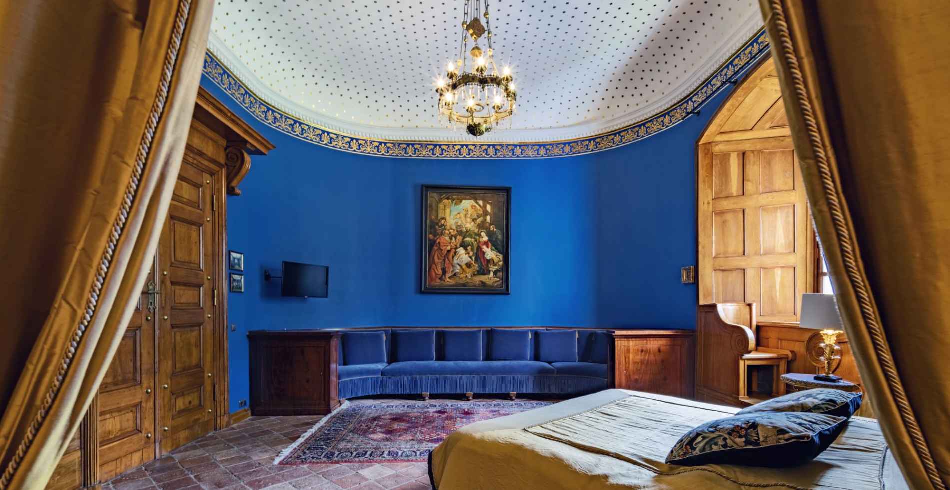 Apartament Królewski - sypialnia