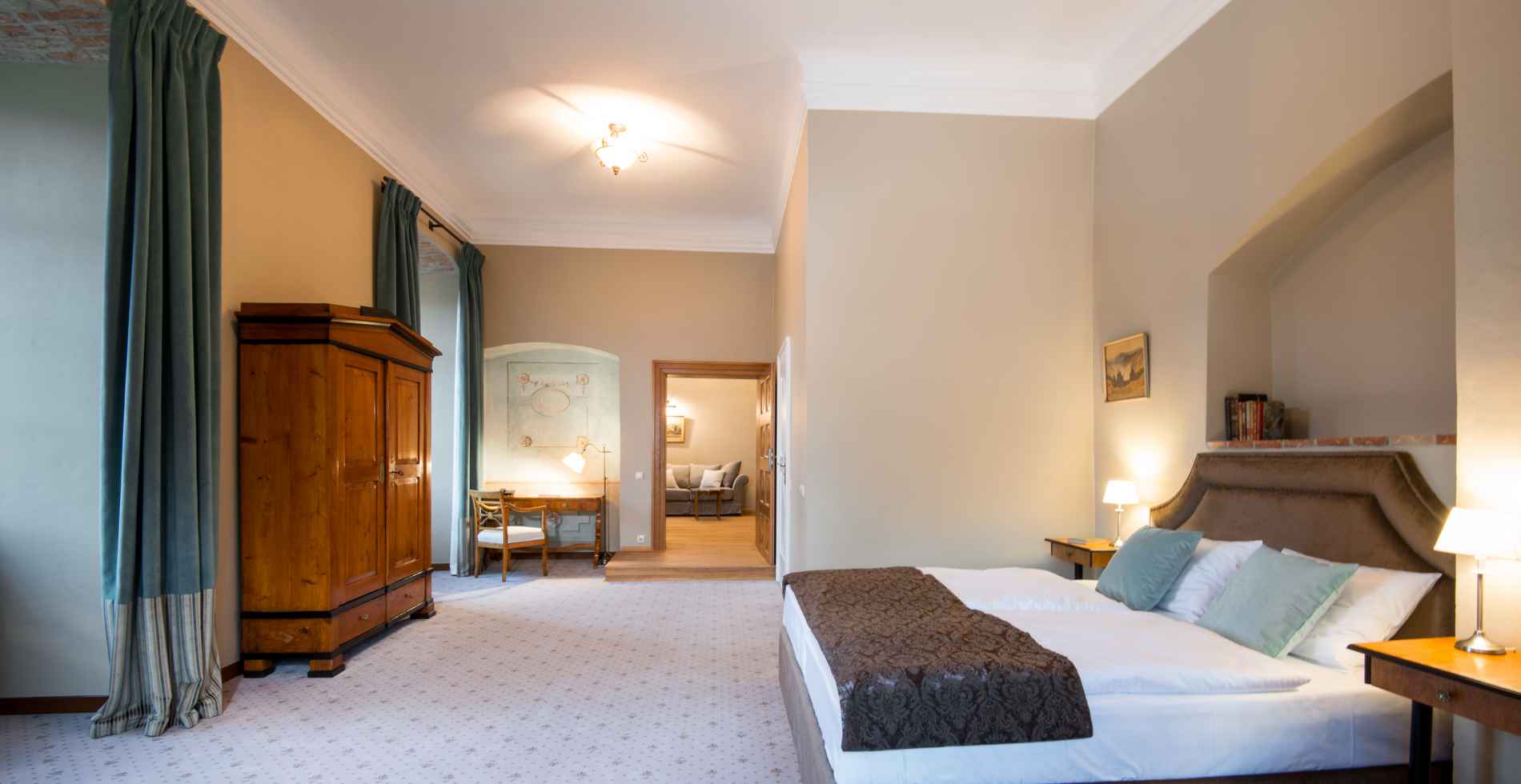 Apartament Wilhelma - sypialnia