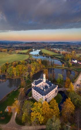 Widok na Zamek i okolicę